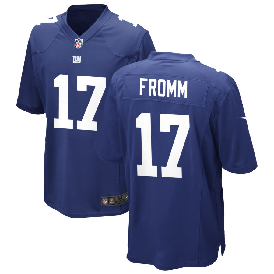 Mens New York Giants #17 Jake Fromm Nike Royal Team Color Vapor Untouchable Limited Jersey