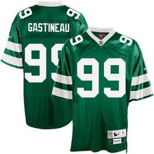 Men's New York Jets Retired Player #99 Mark Gastineau Green Mitchell & Ness NFL Throwback Football Jersey 