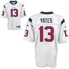 Houston Texans #13 T.J. Yates White Jersey
