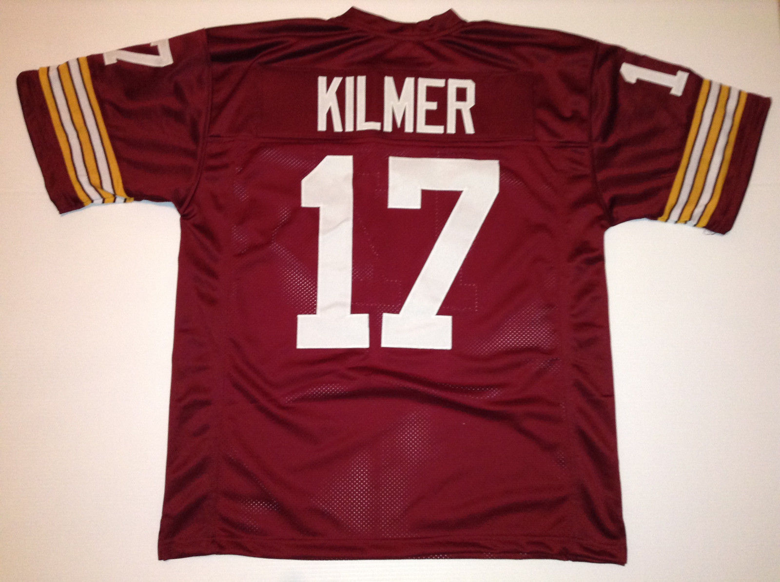 Men's Washington Redskins #17 Billy Kilmer Burgundy Jersey