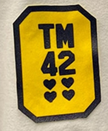 Michigan Wolverines TM 42 Football Jersey Patch Honors Oxford High School Victim Patch