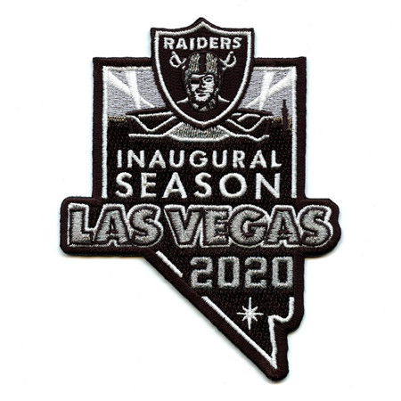 Las Vegas Raiders 2020 Inaugural Season Jersey Patch