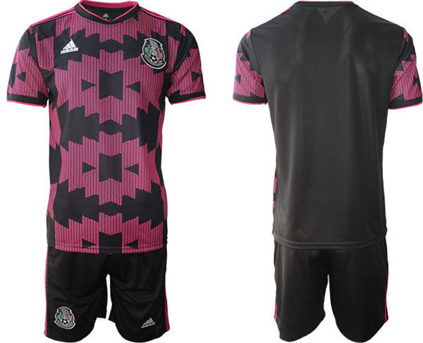 Mens Mexico National Team Blank  2021 Green goalkeeper Soccer Jersey Suit