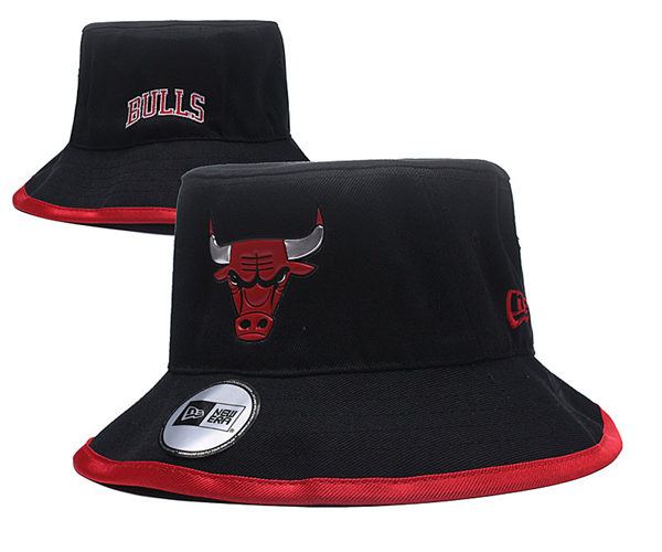 NBA Chicago Bulls embroidered Blue Bucket Hat