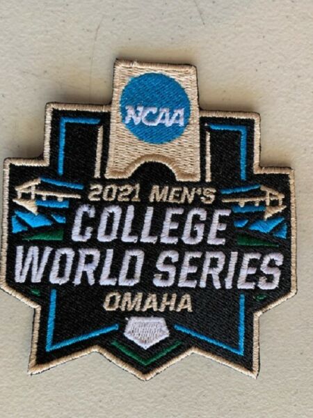 2021 College World Series Jersey patch 