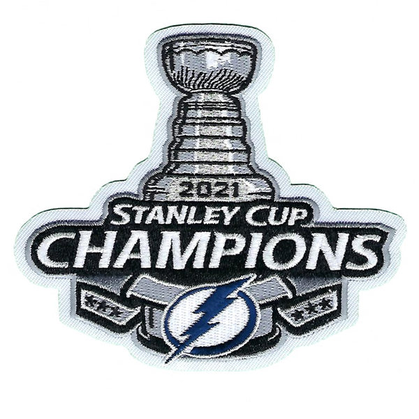 2021 NHL Stanley Cup Final Champions Tampa Bay Lightning  Jersey Embroidery Patch