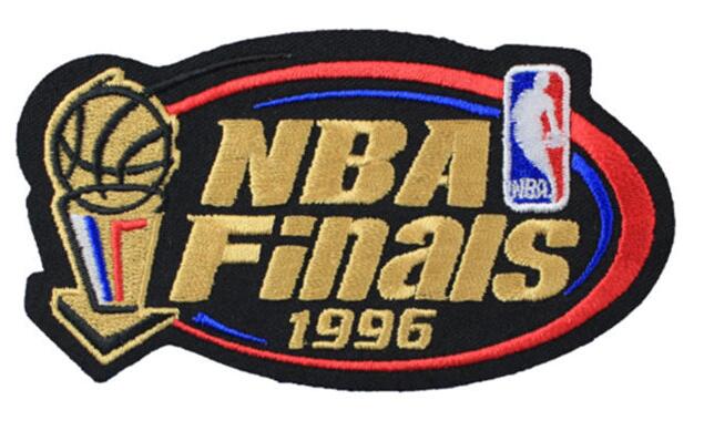 Embroidered 1996 NBA Finals Chicago Bulls VS Seattle Supersonics Jersey Patch