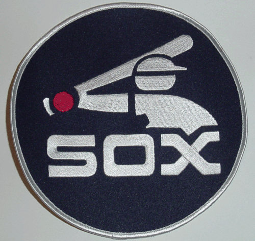 Chicago White Sox Throwback 1980's Jersey Embroidery Patch