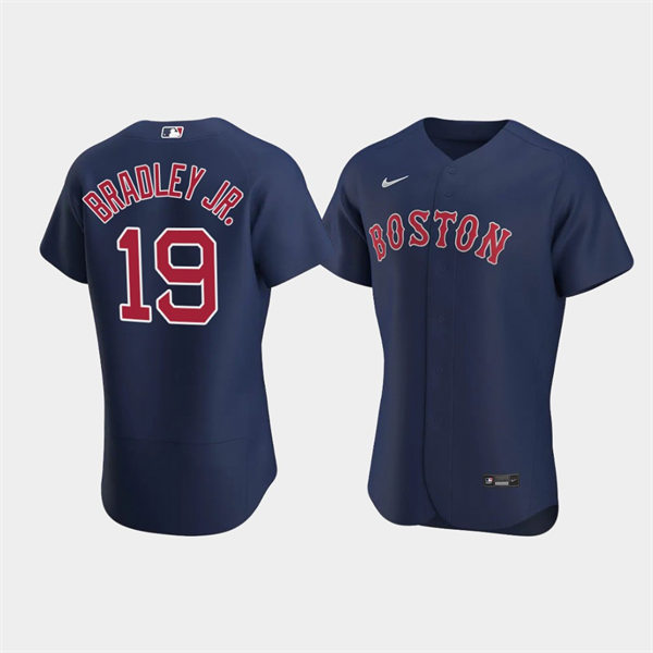 Men's Boston Red Sox #19 Jackie Bradley Jr. Nike Navy Alternate FlexBase Jersey