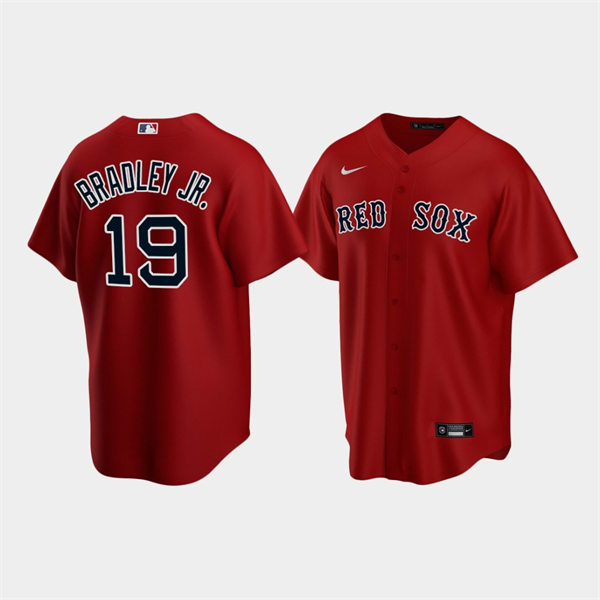 Youth Boston Red Sox #19 Jackie Bradley Jr. Alternate Red Jersey