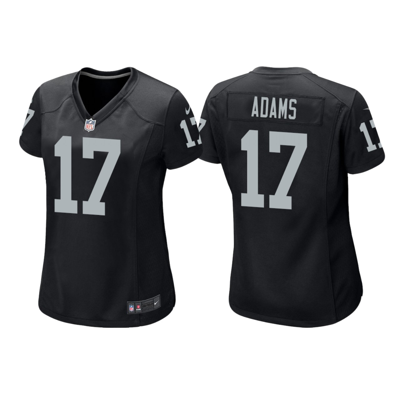 Women's Las Vegas Raiders #17 Davante Adams Nike Black Limited Jersey