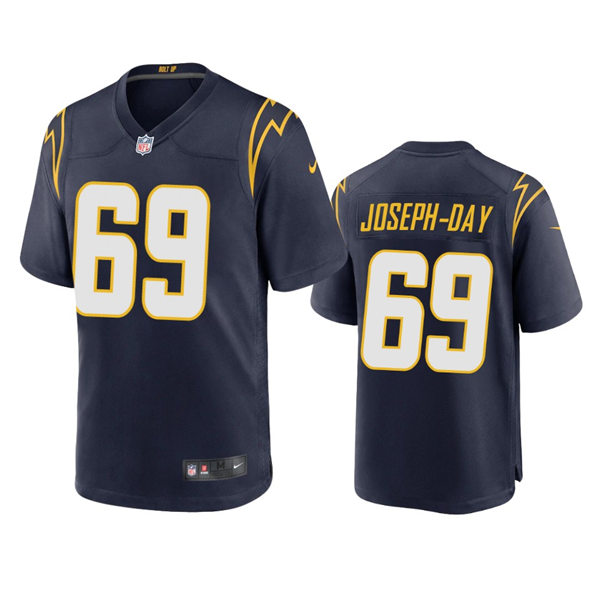 Mens Los Angeles Chargers #69 Sebastian Joseph-Day Nike Navy Alternate Vapor Limited Player Jersey