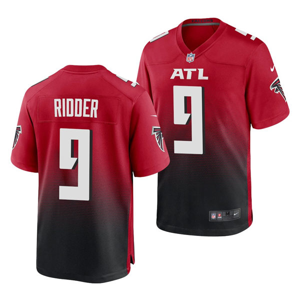 Mens Atlanta Falcons #9 Desmond Ridder Nike Red 2nd Alternate Vapor Limited Jersey