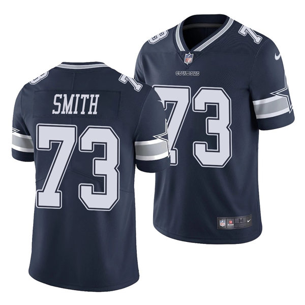 Men's Dallas Cowboys #73 Tyler Smith Nike Navy Team Color Untouchable Limited Jersey