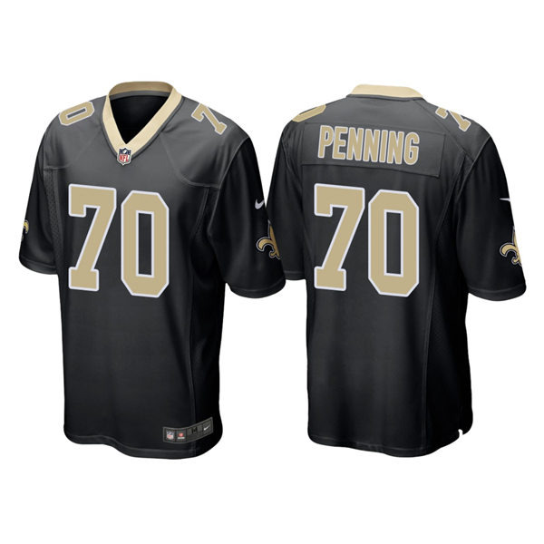 Men's New Orleans Saints #70 Trevor Penning Nike Black Vapor Untouchable Limited Jersey