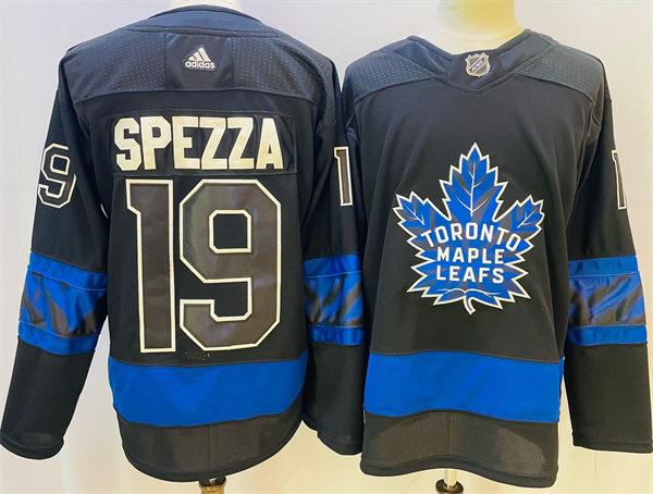 Men's Toronto Maple Leafs x drew house #19 Jason Spezza Adidas Black Alternate Reversible Next Gen Jersey
