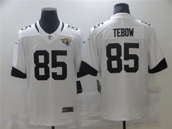 Men's Jacksonville Jaguars #85 Tim Tebow Nike White Vapor Untouchable Limited Jersey