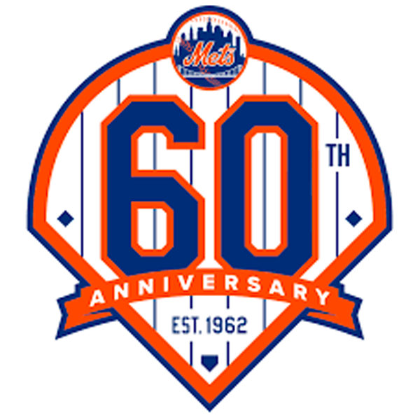 2022 New York Mets 60th Anniversary Jersey Patch